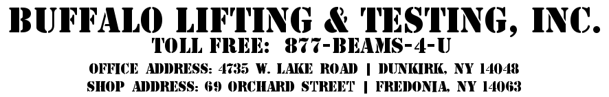 Buffalo Lifting & Testing, Inc.